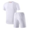 Unisex Quick-Dry Training Uniform: Summer Chinese Team Short Sleeve T-shirt & Shorts Set for Athletes and Parent-Child Wear