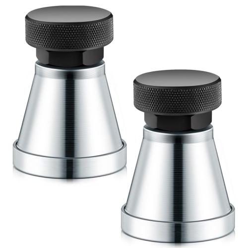 Gisafai 2-Piece Adjustable Screw Jack Range 2.65"-3.97", Heavy-Duty Screw Machinist Jack Stands, 5 Ton Capacity, for Large Milling, Leveling, and Die