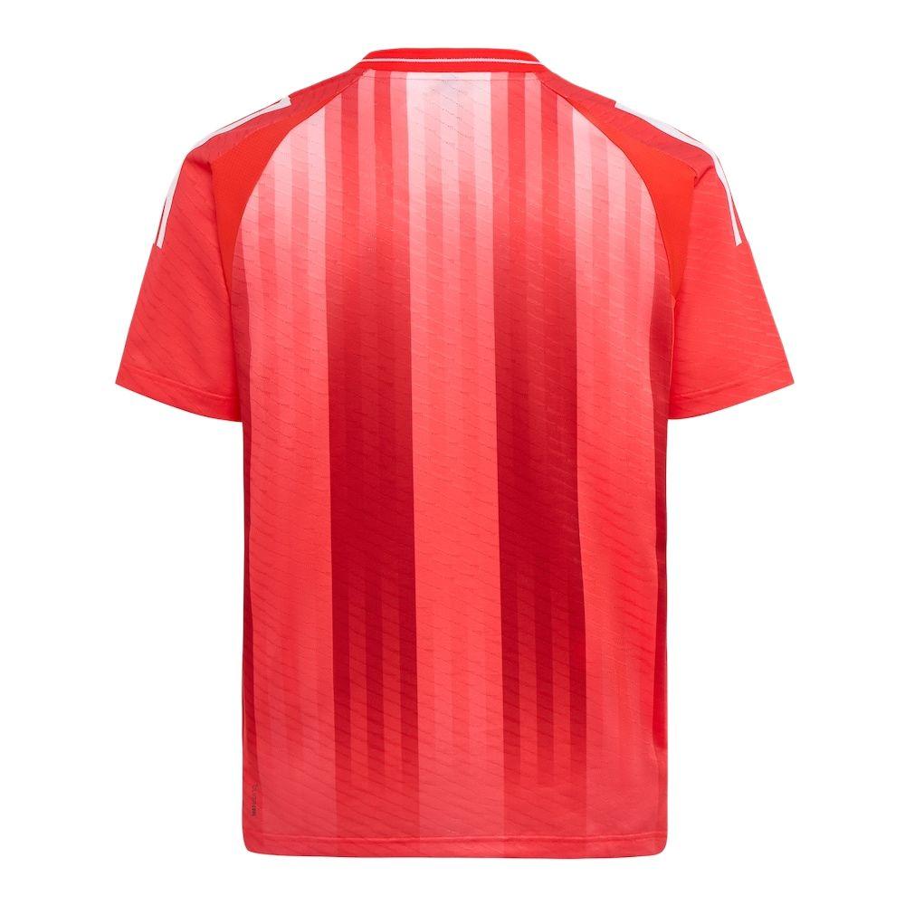 Adidas 2026 Suzhou Super League Yancheng Team Home Striped Crew Neck Short Sleeve Match Jersey Unisex jersey LG1951