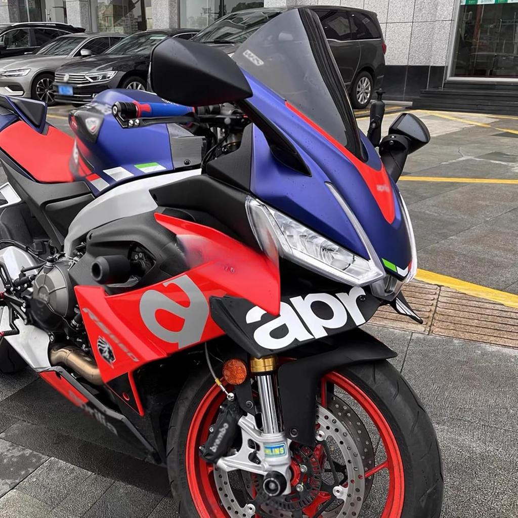 for RS660 rs 660rs660 2021-2023 New Motorcycle 5 Colors Winglet aerodynamic Wing kit Spoiler Accessories (Carbon Fiber)