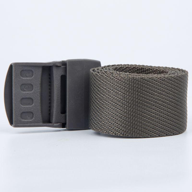 Military Training Braided Tactical Belt In Thickened Army Gray