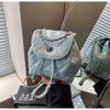 Schulrucksack Koreanische Version von lässiger Rautenketten-tragbarer kleiner Rucksack 1011 Frühling und Sommer neue ausländische Stil Einzel-Schulter schräg überwerfbar