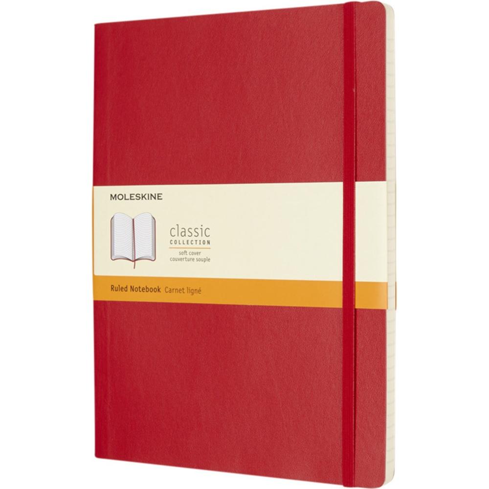 Moleskine Classic XL Soft Cover Ruled Notebook