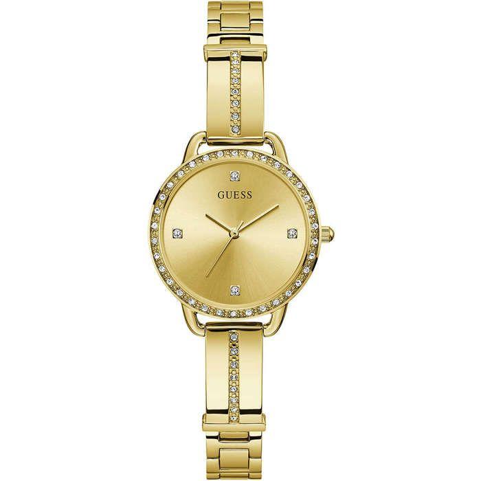 Montre - GUESS - GW0022L2 - Jaune - Quartz - Chic - Ronde