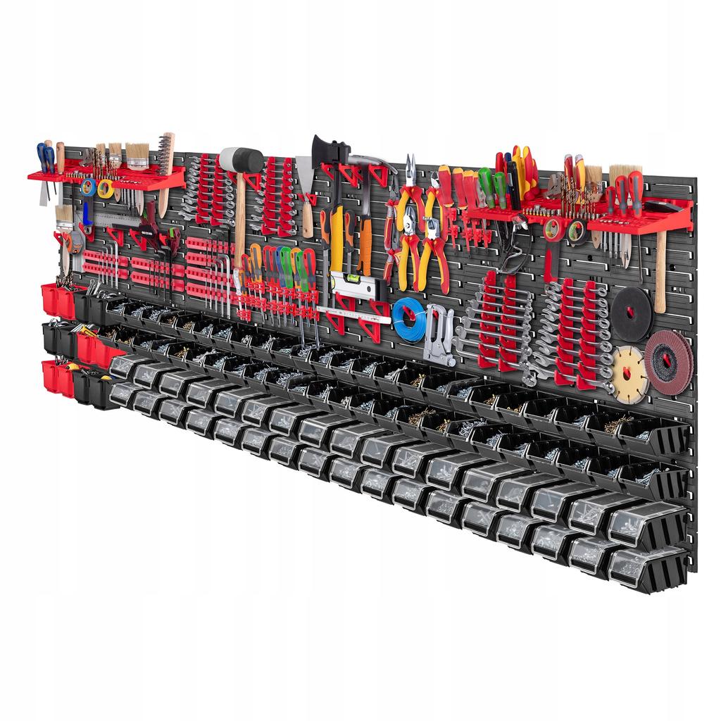 KADAX Workshop Board Wall 232x78cm 176 Pcs