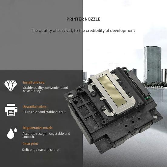 Print Head Stable Clear Printing Printer Head Compatible with L301 L303 L310 L3110 L111 L1118 L1119 L130 L351 L353 L358 L360 L401 L405 L380