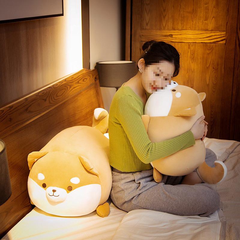 Cute Shiba Inu Plush Toy - Soft Stuffed Animal Pillow, Ideal Birthday Gift for Girls