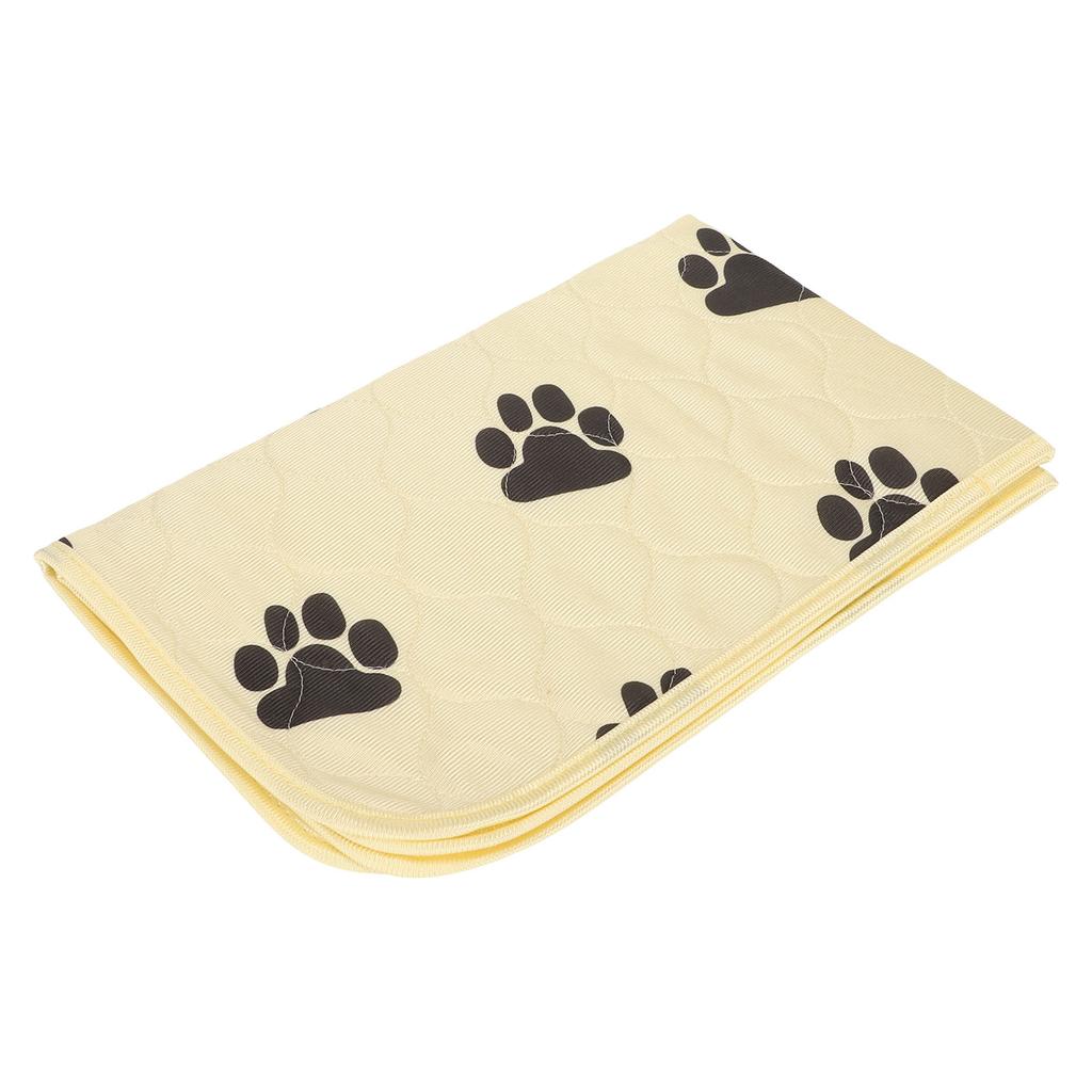 Washable Dog Pee Pad Absorbent Waterproof Reusable Pet Training Pads for Dogs Cats Pets Beige
