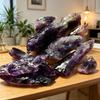 100g Natural Amethyst Stone for Jewelry Making Teeth Stone Healing Stone Reiki Healing Stone Home Decoration Crystal and Stone