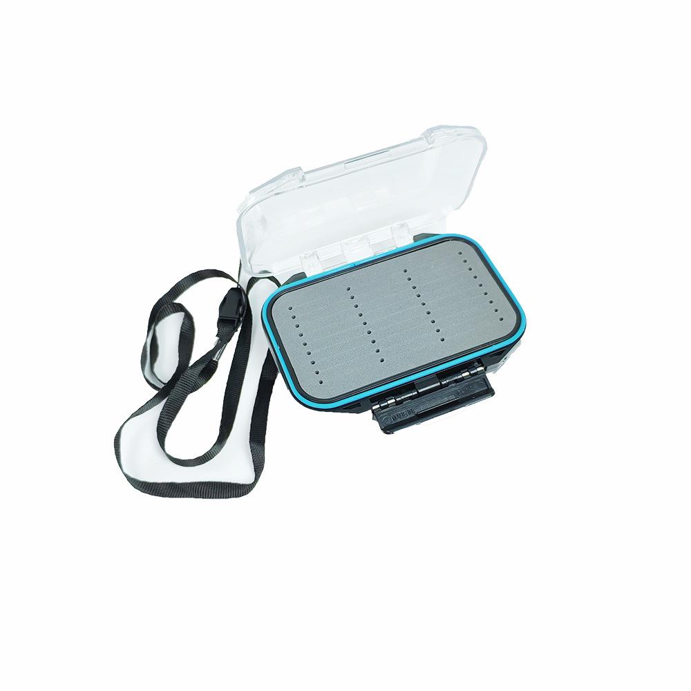 Double-Sided Fly Fishing Hook and Lure Storage Box for Hair Flies, Small Spinners, and Artificial Baits.