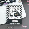 Kawaii Cartoon Black Cat Looseleaf Notebook Student Portable Pocket Notepad Cute Journal Travel Binder Planner School Supplies