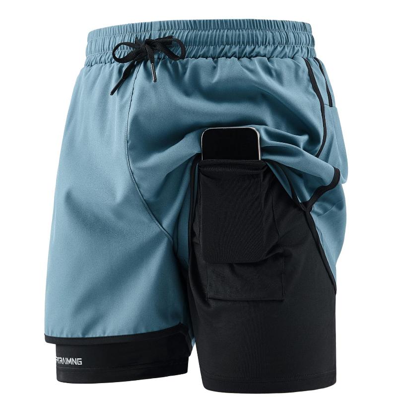 Pantalones Cortos Deportivos Transpirables para Hombre Pantalones Cortos de Entrenamiento Gimnasio Correr Baloncesto Actividades al Aire Libre Pantalones Cortos de Entrenamiento de Verano