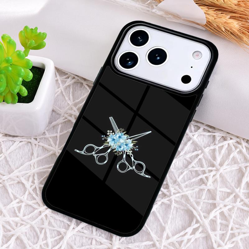 Hair Stylist Hairdresser Phone Case for iPhone 17 Air 16 15 11 12 14 13 Pro Max Shockproof Cover