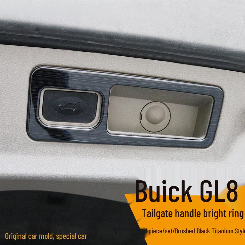 GL825S Fat Head Fish Interior Pull Handle, Vent, Armrest Box Modification Sticker