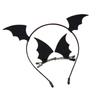 3Pcs Delicate Devil Horns Headwear Set for Kids and Adults Halloween Party