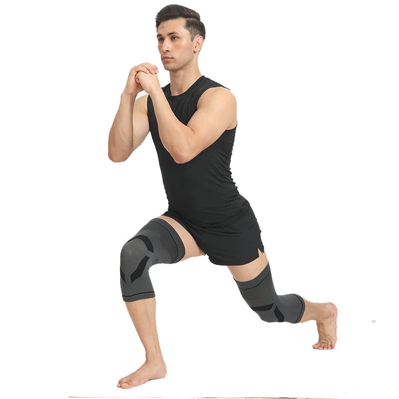 

Sports Knee Pads Basketball Running Meniscus Pressurized Leg Pads Implantable Non-slip Yarn Patella Knee Pads Knee Joint L