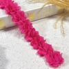 10Yards New 5cm Width Chiffon Flowers Lace Multicolor Handmade DIY Lace 3D Ruffle Trim for Craft Sewing