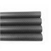 1 Pair Lightweight Durable Real Carbon Fiber Matte Black Handlebar Tube Grip Bar