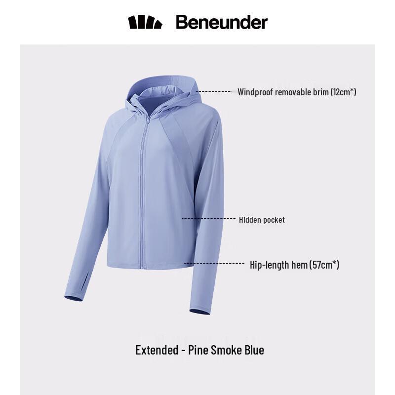 Beneunder Women's Ice Touch Sun Protection Shawl Jacket