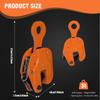 Construction Lifter Clip Wear Resist Vertical Lifters Alloy Plate Tongs Anti-Slip for Industry Crane Home Business