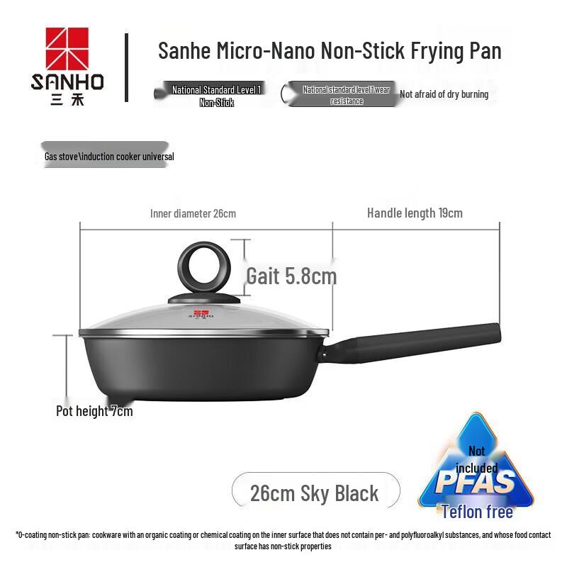 SANHO Titanium Non-Stick Frying Pan