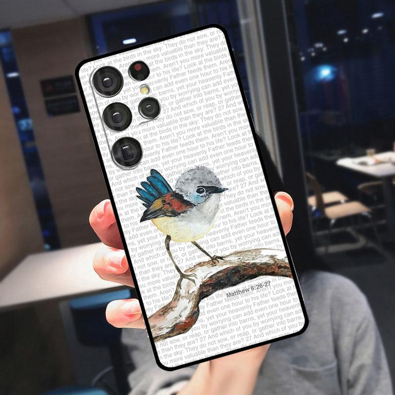 Lovely Birds Hummingbird Cover For Samsung Galaxy S25 S24 S21 S22 S23 Ultra S9 S10 Plus S24 FE S21 FE Phone Case