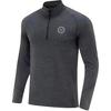 Li Ning Wade Series Sports Casual Simple Printed Pullover Long Sleeve Knit Sweater Men Sweater Black Mixed-Color ATLV019-1