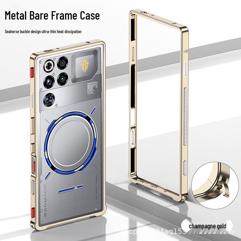 Red Magic 11Pro/11Pro+ Magnetic Metal Heat Dissipation Ultra-thin Drop-proof Phone Case