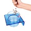 Feeding Dish Aquarium Fish Tank Reptiles Feeder Bowl with Suction Cup Acrylic  Fluorescent  Fish Feeding Aquarium Supplies