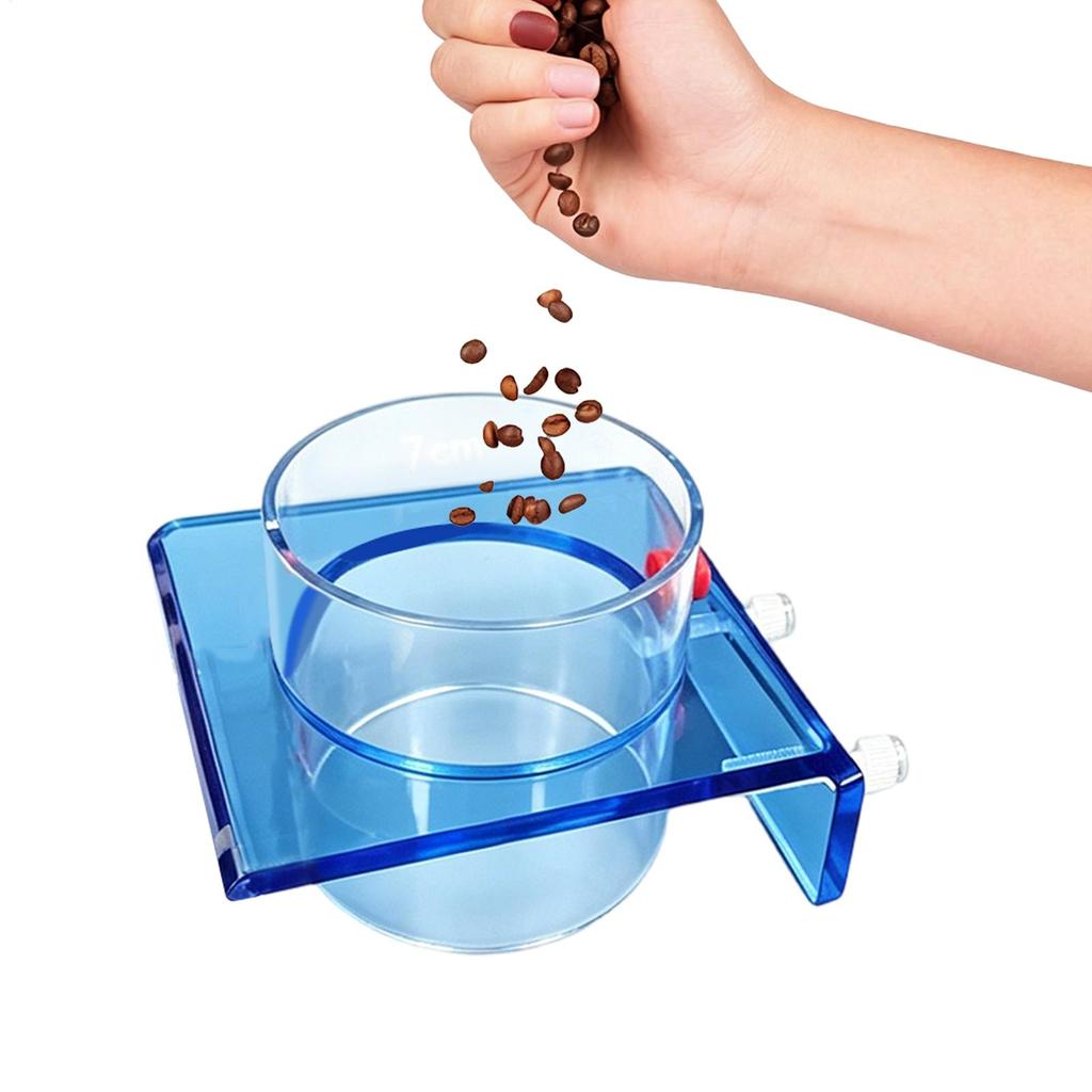 Feeding Dish Aquarium Fish Tank Reptiles Feeder Bowl with Suction Cup Acrylic  Fluorescent  Fish Feeding Aquarium Supplies