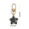 Elegant Flower Bag Charm Delicate Key Hanging Ornament Suitable for Trendy Youthful Women and Fashion Style Enthusiasts