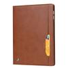IPad Pro 11-inch Folio Case With Pen Slot Card Holder PU Leather Cover Sleep/Wake Function Anti-Slip Shockproof Design