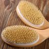 Dry Skin Wood Body Brush Exfoliation Natural Bristle Back Brush Massager Bath Shower Back Spa Scrubber Dry Massage Brush Tools