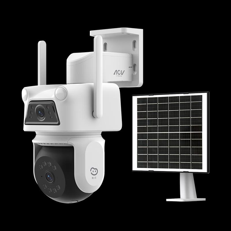Jingxiaodou Outdoor 4G Solar Dual-Lens Security Camera (CN version)