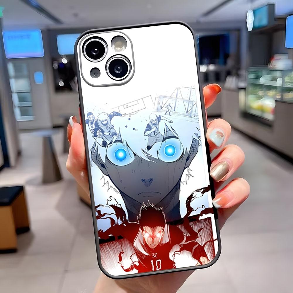 

Чехол для телефона Аниме Blue Lock Матовый полупрозрачный Для iPhone 15 Pro 16 Pro Max 13 11 12 14 Xs X Xr 7 8 Plus Se Задняя крышка iPhone14 ProMax