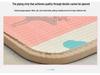 Waterproof Winter Insulating Sleeping Mat: Thickened, Indoor/Outdoor, Moisture-Proof for Floor and Camping Usage.