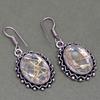 Rutile  Golden Set Earring Jewelry 18-20'' Pendant Quartz Sterling