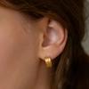 Tatiana Bold Line Hoop Earrings EC3254