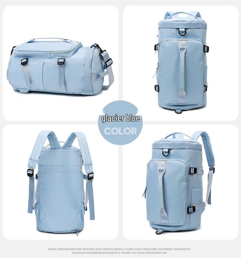 Customizable Large Capacity Travel Bag with Wet/Dry Separation - Ideal for Yoga or Business Trips