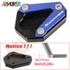 S1000R Kickstand Side Stand Enlarge Pad Motorcycle Accessories For BMW S1000RR M1000RR S 1000RR M 1000RR S 1000R S1000 R RR