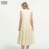 Teenie Weenie Women's Bow-Tie V-Neck Sleeveless A-Line Dress