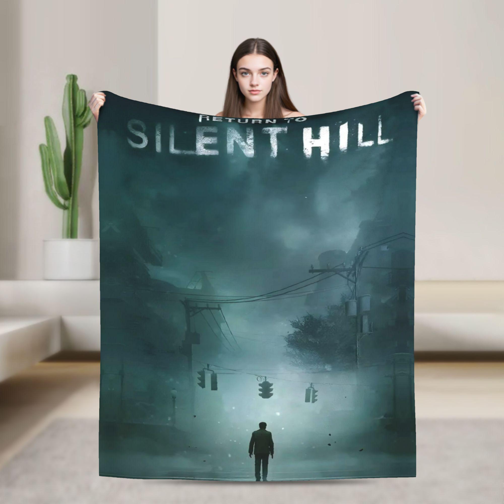 Return to Silent Hill Movie 2026 Throw Blanket for Couch  Soft Cozy Plush Blanket Multiple Sizes Bedspreads for All Seasons 75x90cm