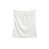 European Style White Lace Off-the-Shoulder Bandeau Top