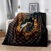 Cute Bee HoneyBee Insect Cartoon 3D Blanket,Soft Throw Blanket for Home Bedroom Bed Sofa Picnic Travel Office Cover Blanket Kids