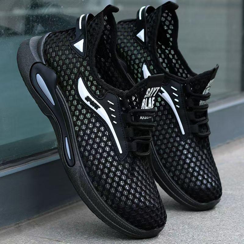 Summer ice silk mesh shoes casual running sports shoes trendy shoes student breathable shoes