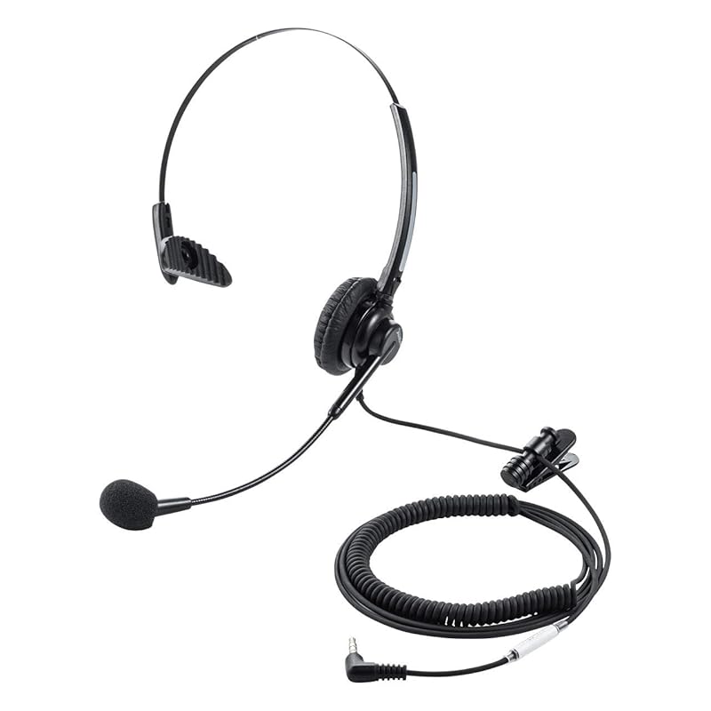 

Sanwa Direct 400-HSGS001 / 400-HSGS002 microphone for overhead type curl cord omnidirectional 400-HSGS-HS1