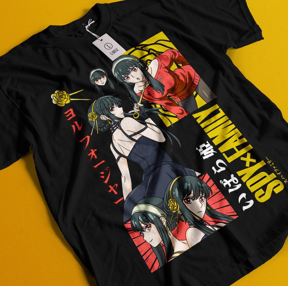 

Футболка Spy X Family Футболка Аня Футболка Лойд Йор Форджер Футболка Бонд Сильвия Футболка Дэмиан 2XL