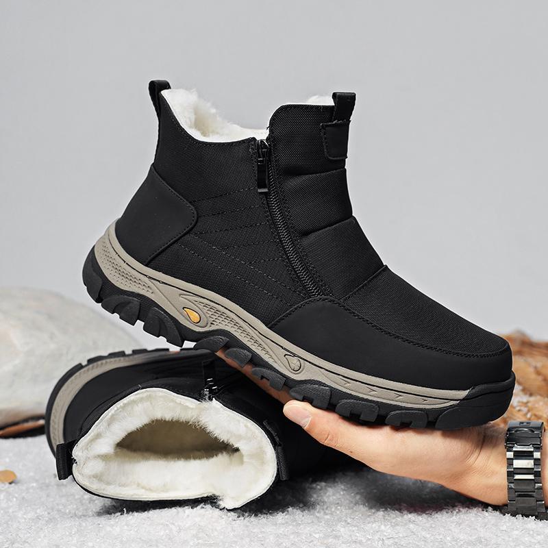 Winter Boots Same Style for Men and Women Soft Bottom Anti-Slip Warmth Preservation Free Shipping Men's Shoes Comfortable Cold Resistant