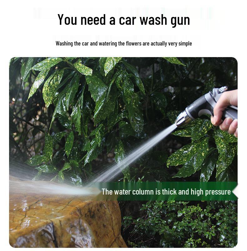 Multifunctional T8 High-Pressure Water Spray Nozzle for Car Washing & Garden Watering