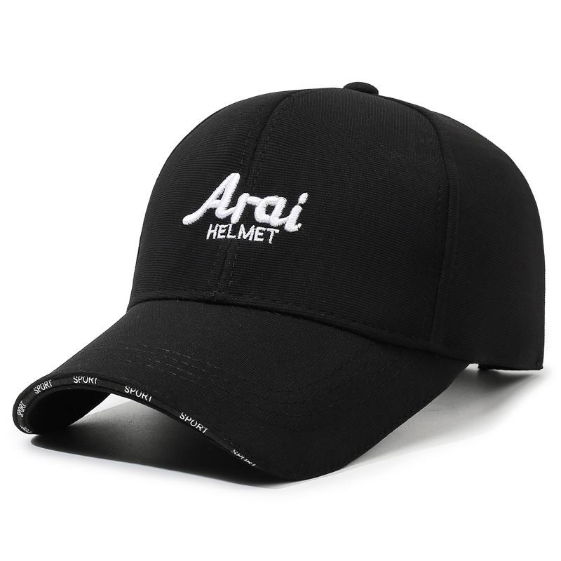 Enlarged And Widened Baseball Cap, Lengthened Brim 10.5Cm Men'S And Women'S Versatile Face Small Embroidered Sunshade Cap